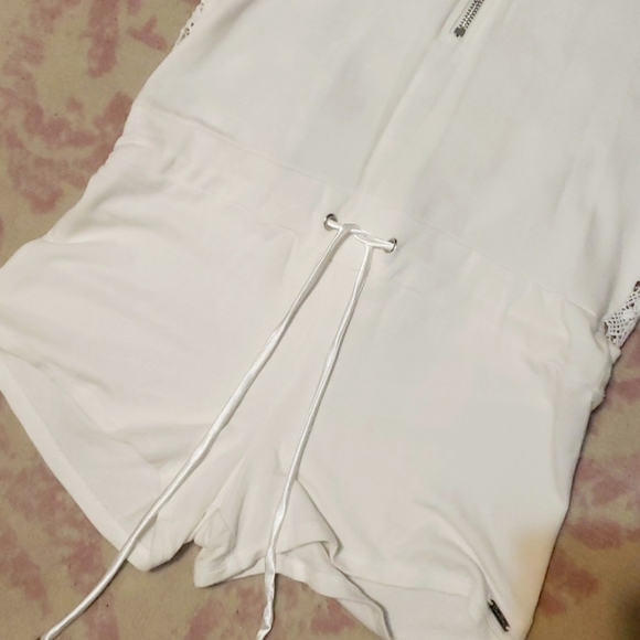 Beach bunny romper cover up hoodie Small - Picture 3 of 5